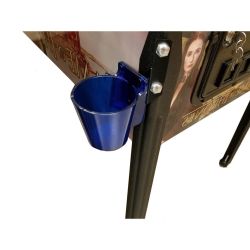 Blue PinGulp Beverage Caddy Premium - Left Side Mounting